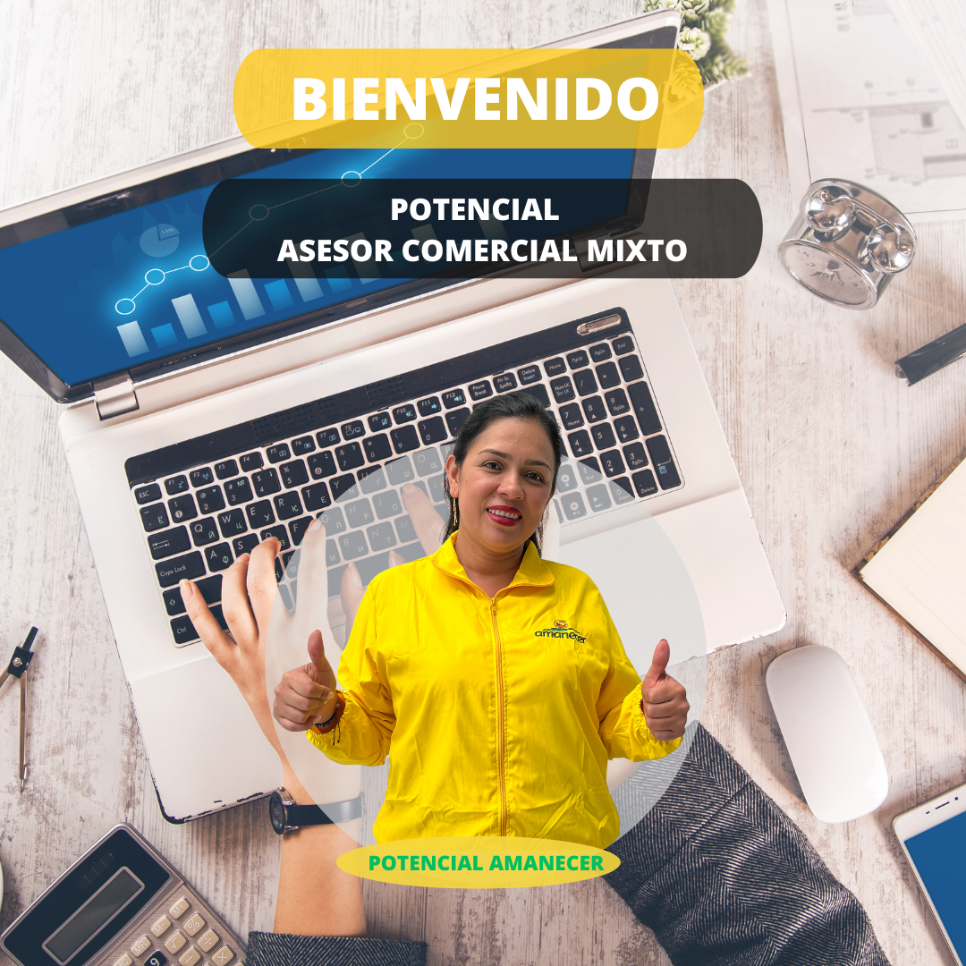 Potencial - Asesor comercial mixto.